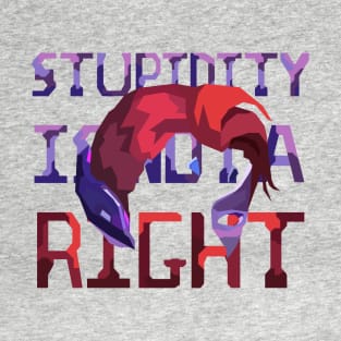 Stupidity Is Not A Right - Moira Overwatch T-Shirt